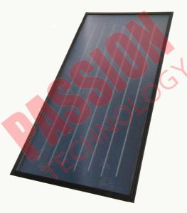 China Professional Flat Plate Collector , Flat Plate Solar Hot Water Collector Red Copper factory