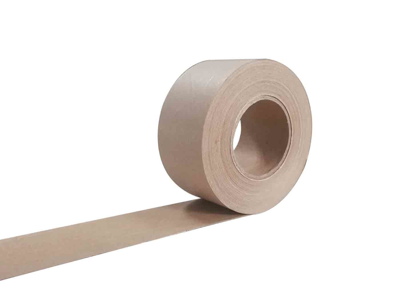 China Water Activated Brown Kraft Tape For Carton Sealing on sale