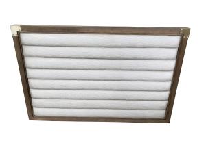 China Walnut wood with white vinyl upholstery king&amp;queen size headboard with metal trim for hotel bedroom furniture,casegoods factory