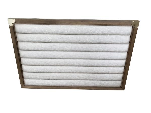 Walnut wood with white vinyl upholstery king&queen size headboard with metal
