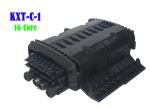 Pipeline Fiber Optic Closure , Splitter Closure Fiber Optik 385*245*130