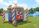 Colorful Sports Carnival Games , Inflatable Outdoor Games For Children Adult
