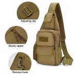 Outdoor Nylon Cross Shoulder Sports Bag Multifunctional Hiking Bag Large
