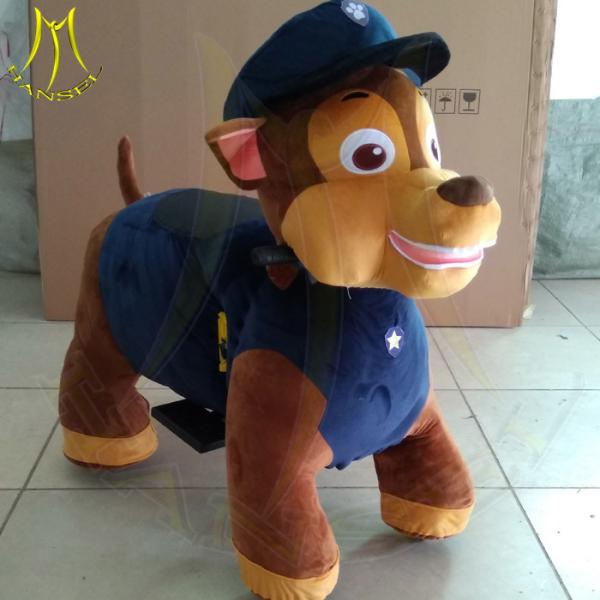 Hansel stuffed walking stuffed animal electric toy car for shopping mall