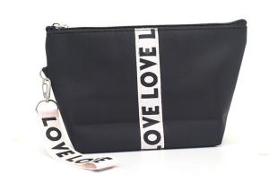 China Low Moq Cheap Cosmetic Bags , Polyester Cosmetic Organizer Bag For Girls factory