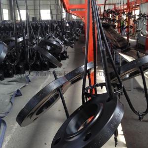 China PN16 Carbon Steel Flange ANSI B16 5 Slip On A105N Lap Joint Anti Rust Oil factory