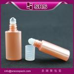 12ml 15ml PET bottle with steel ball for perfume ,high quality roll on small