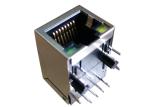 J00-0045NL 1x1 Magnetic RJ45 Jack 10/100Mbps Ethernet LPJ0011BBNL