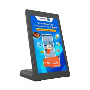 China 8inch L type business self-service kiosk android tablet pc Capacitive touch scree POE power WIFI NFC for Restaurant ordering POS tablet on sale