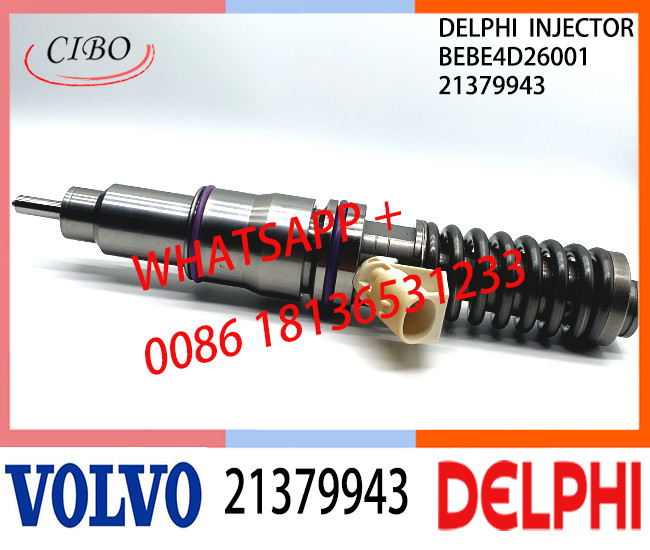 21379943 BEBE4D26001 Fuel Diesel Injector 21379943 BEBE4D26001 E3.18 for VOL PENTA MD13 900 TIER3 MARINE
