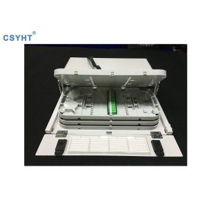 China FTTB SC ODF 2U Fiber Optic Patch Panel 19 Inch Drawing Tilt Up Tray FTTX on sale