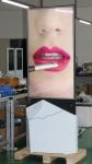 55 Inch LCD Screen Video Wall Digital Signage UHD 3g Two Sides Floor Stand