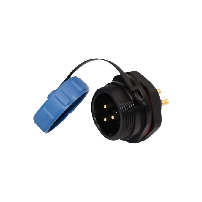 Waterproof IP68 Weipu Connector SP13 17 21 Series Female To Male High Power Connector