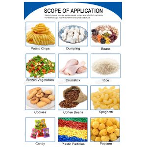 Fully Automatic Multihead Weigher Back Seal Packing For Crackers Chip