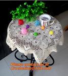 round crochet tablecloth white round tablecloths, multi-purpose towel towel