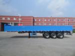 Open Fence Truck Cargo Carrier Semi Trailer with Side Wall and Axle BPW Optional