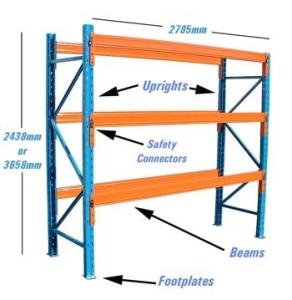 China Selective Warehouse Pallet Rack Heavy Duty Steel Storage Racks factory