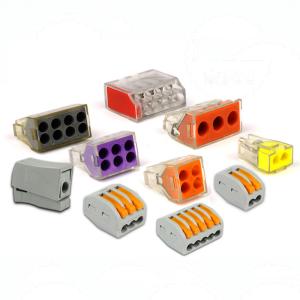 China Equivalent Compact Splicing LED Cable Connectors Quick Connect Terminal Blocks factory