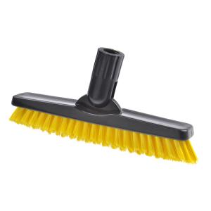 China Swivel Corner Tile Grout Scrubber Brush Tough Bristles factory