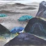 Plain Weave Home Furnishing Fabrics 100% Linen Art Craft Painting ISO9001