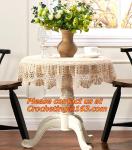 round crochet tablecloth white round tablecloths, multi-purpose towel towel