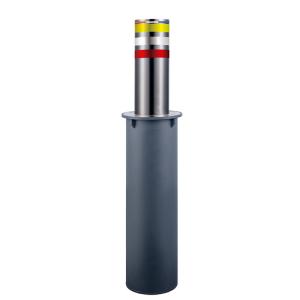 China 219mm Dia Hydraulic Rising Bollards Full Automatic Traffic Barrier For Road factory