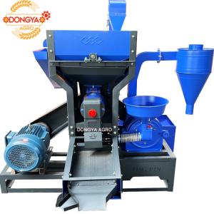 China DongYa Agro 15hp Fine Bran 5 in 1 Commercial Rice Mill Machine 600KG Per Hour factory