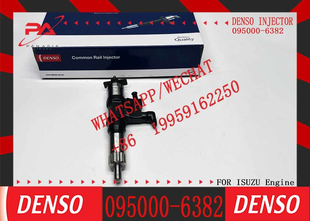New Quality Common Rail Fuel Injector 095000-6380 095000-6382 095000-6384 8-97609790-2 8976097902 for Denso 6380 6HK1 2