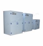 90 Gallon Iron Steel Corrosive Storage Cabinet Polypropylene