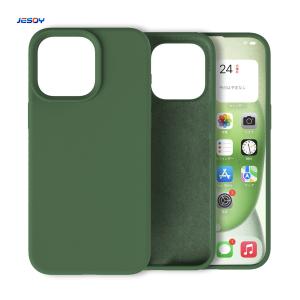 China Drop Protection Real Liquid Silicone Phone Cover Shockproof For IPhone Cover factory