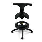Color Custom Self Crust Ergonomic Saddle Chair With Backrest Saddle Seat Chair