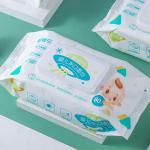 Disposable Water Wet Wipes Small Packing Spunlace Pure 80pcs Pack