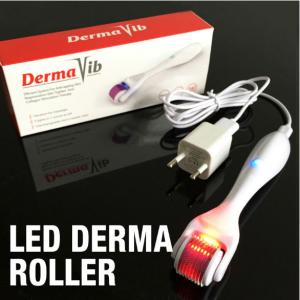 China skin beauty titanium &amp; stainless steel 540 LED microneedles derma roller factory