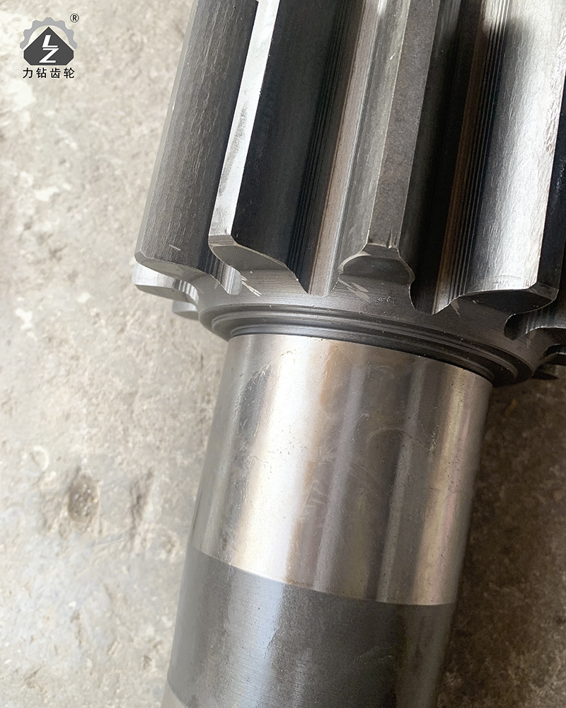 Rotary Swing Pinion Shaft LG225 14 Teeth 34 Keys Excavator Swing Gearbox