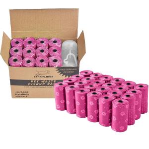 China 2019 Disposable plastic dog poop bag dispenser custom eco friendly dog poop bags factory