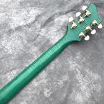 2020 Custom Semi-Hollow High Quality Green Customizable Logo and Shape Electric