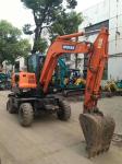 2016 Year DX60W Doosan Mini Digger , Used Doosan Wheel Excavator For Sale