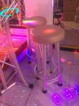 Modern Club 1.2m Aluminum Bar Table And Chair
