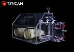 Convenient Operation 10mm Acrylic Glove Box 700x450x500mm Laboratory