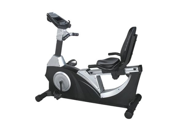Cardio Stationary Exercise Bike , Recumbent Magnetic Bodybuilding Bicycle Gym
