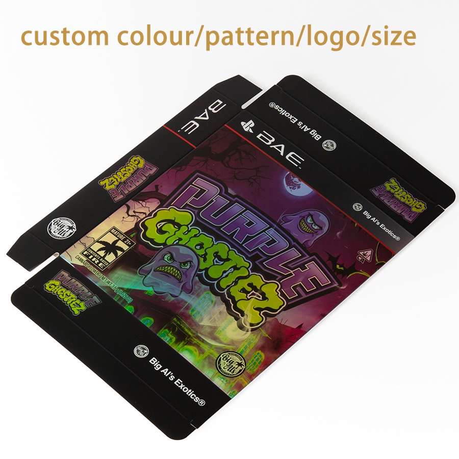 Colourful White Paperboard Game Accessories Packaging Box with Gloss Lamination Customized Thickness