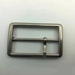Dark Silver Grey Needlepoint Belt Buckle 20.8x20.8mm 26x22mm