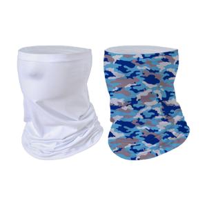 China White Sport Sublimation Headscarf Blank Scarf For Sublimation Photos Printing factory