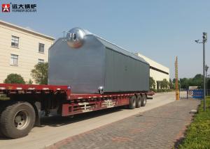 China 8T Biomass Wood Boiler High Efficiency Running , Wood Chips Fired Boiler factory