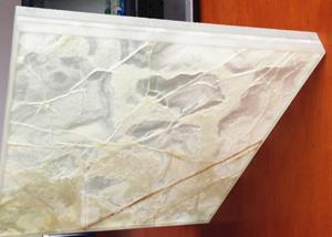 China Outdoor Stone Laminated Glass , 6mm Laminated Glass Products factory