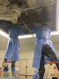 China 500mm Height ISO5 Laminar Flow Ceiling 0.6m/S For Hospital Operating Room factory