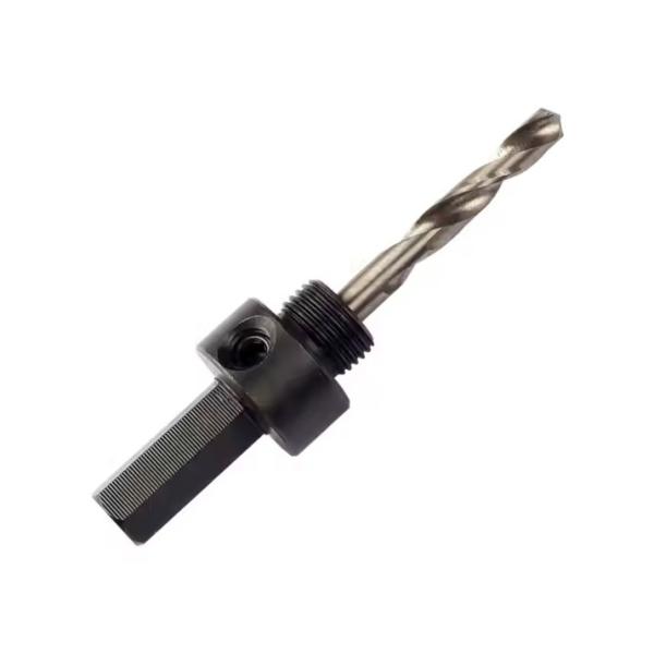 China Black Oxide 14mm-30mm Hole Saw Arbor Pilot Bit 5/8"-18UNF Thread factory