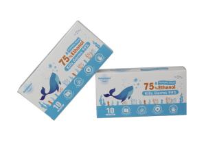 China 75% Alcohol Disposable Antivirus Flushable Wipes factory