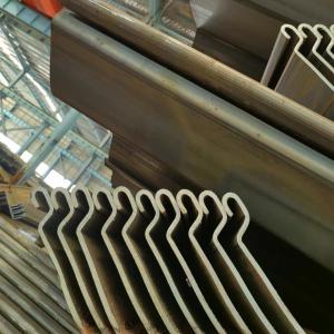 China Steel Plate Pile Z-Type U-Type Hot Rolled Plate Pile Length 6m S355J2 S355JR factory