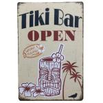 Vintage Home Decor Tin Sign ,8"x12" Coffee Bar House Wall Decor Metal Plate,